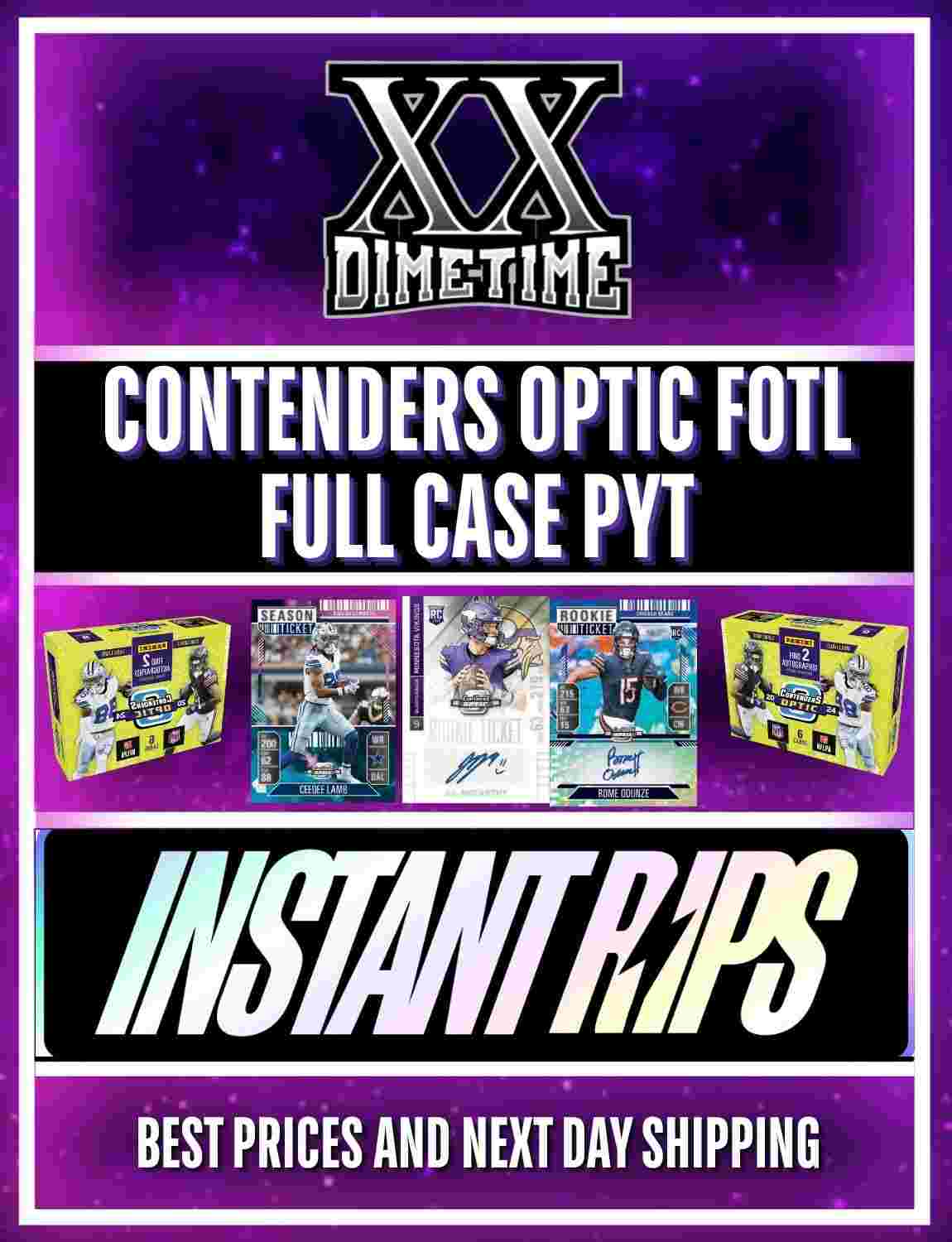 Pyt Packs Dimetime Sportscards - CONTENDERS OPTIC FOTL FULL CASE PYT & INSTANT ...