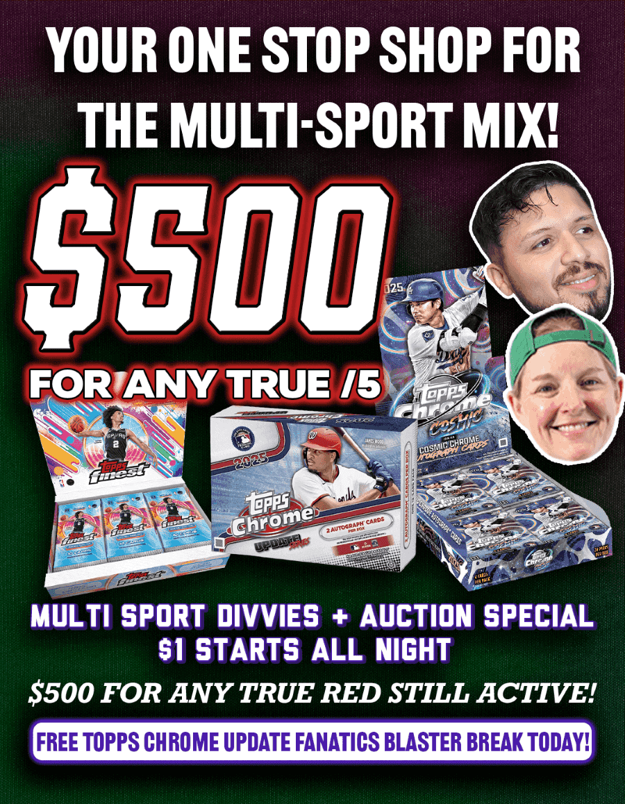 Layton Sports Cards - YOUR STOP FOR THE MULTI-SPORT MIX! on Fanatics Live