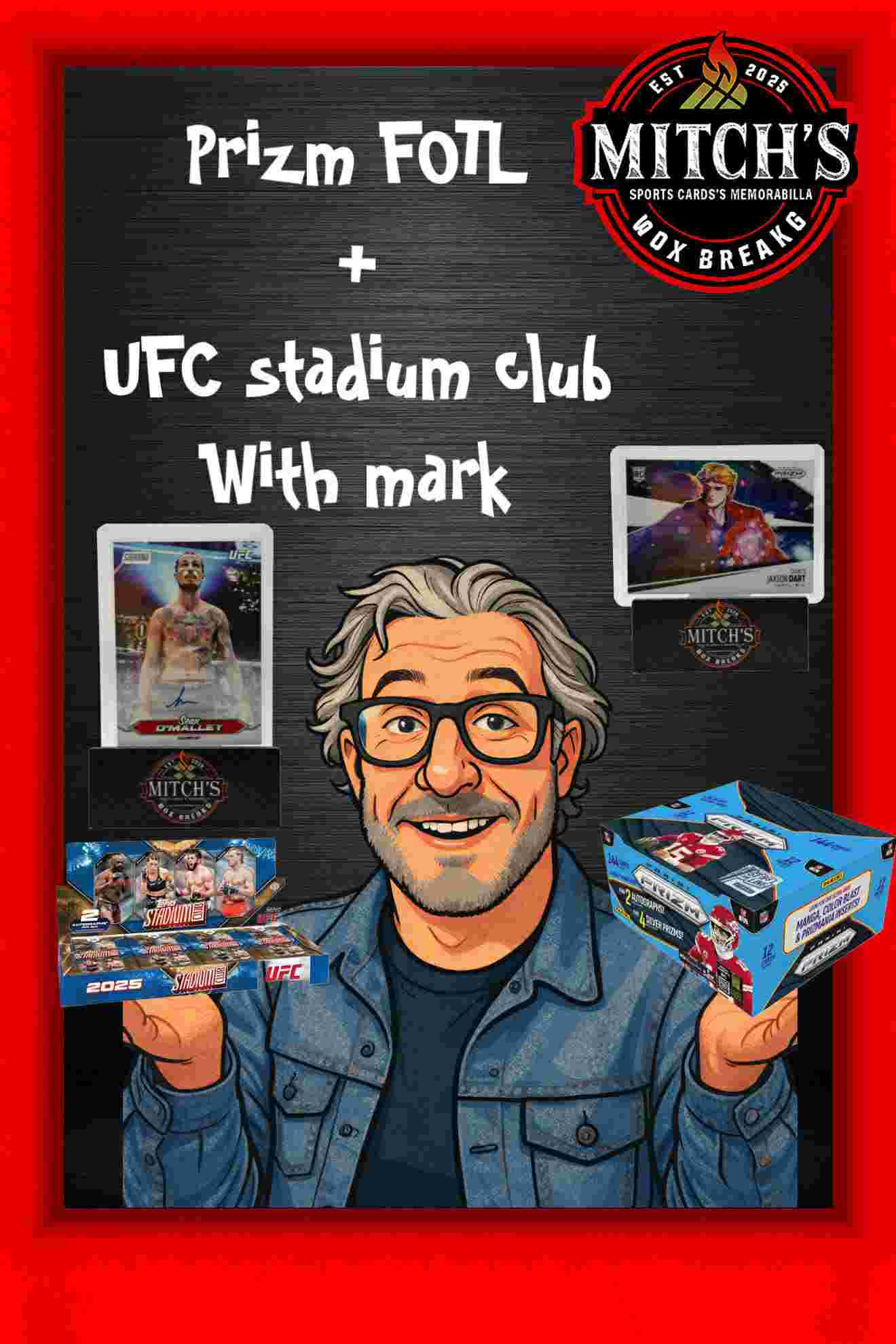 Mitch's Box Breaks - Prizm FOTL PYTs & Stadium Club UFC PYP on Fanatics ...