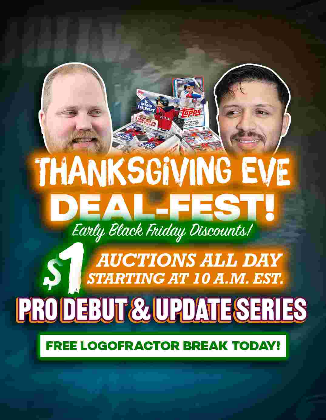 Layton Sports Cards - THANKSGIVING EVE BREAKS!!! on Fanatics Live
