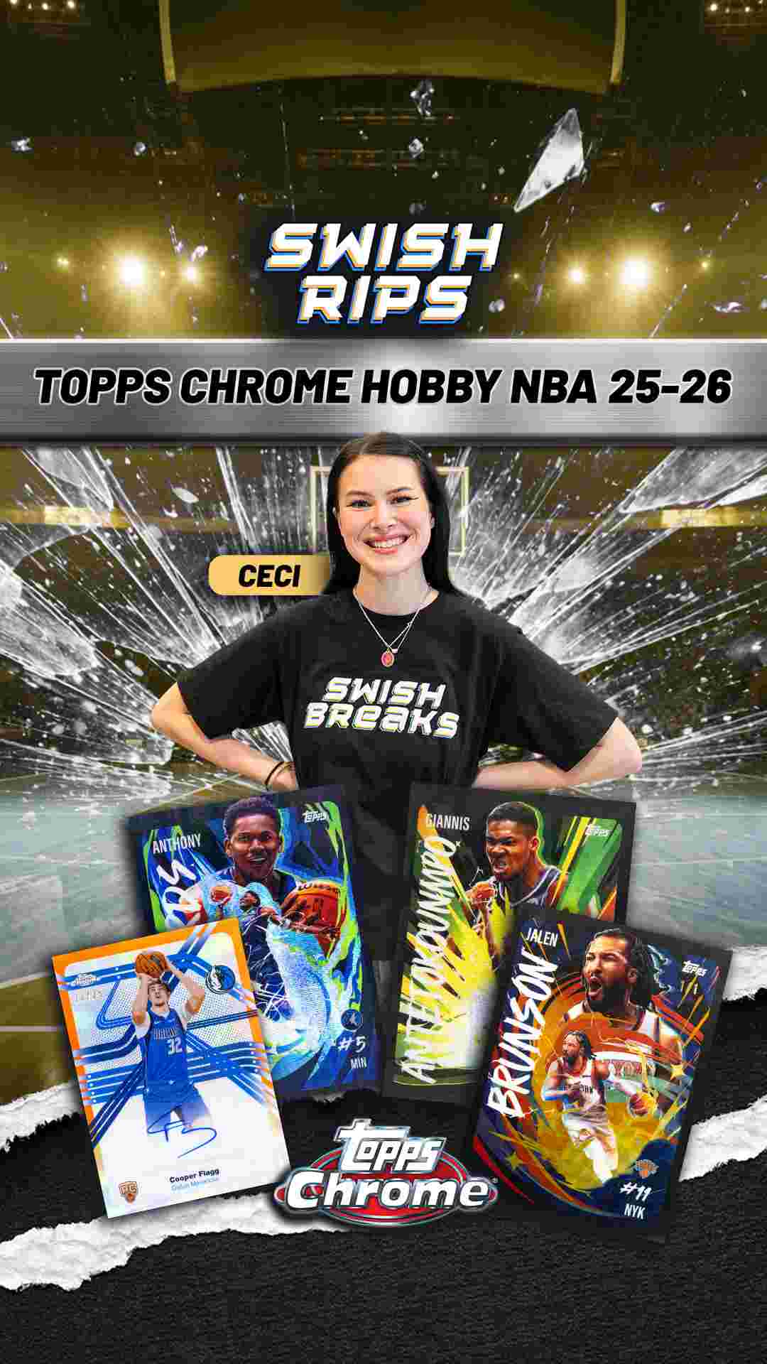 Swish Breaks - INSTANT RIPS ALL DAY $1000 GIVEAWAY on Fanatics Live
