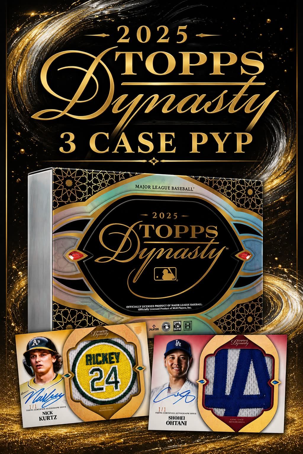 Mitch's Box Breaks - 20225 Topps Dynasty 3 Case PYP W/Thomas on