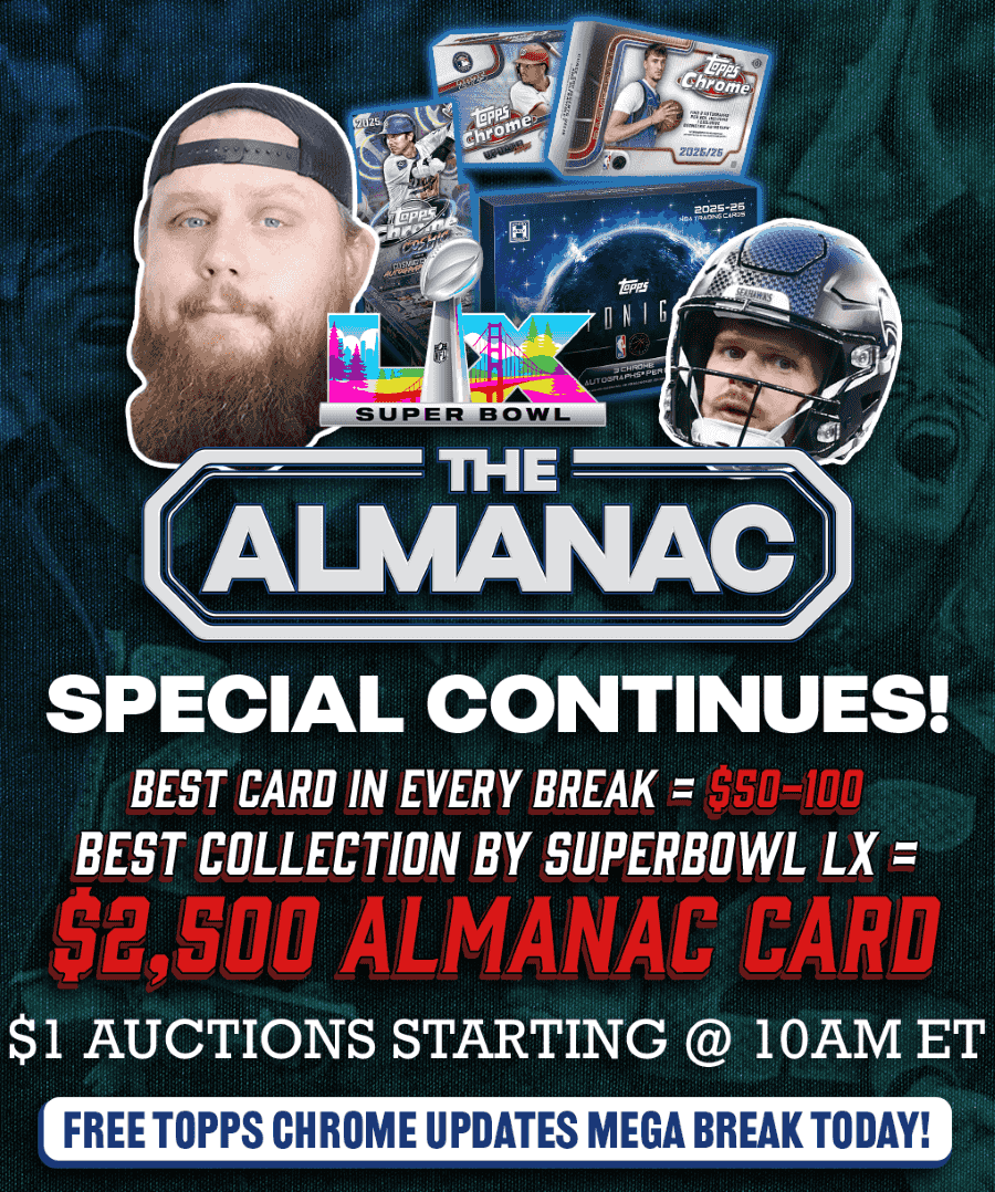 Layton Sports Cards - BUILD THE ULTIMATE COLLECTION AND WIN $2500 on ...
