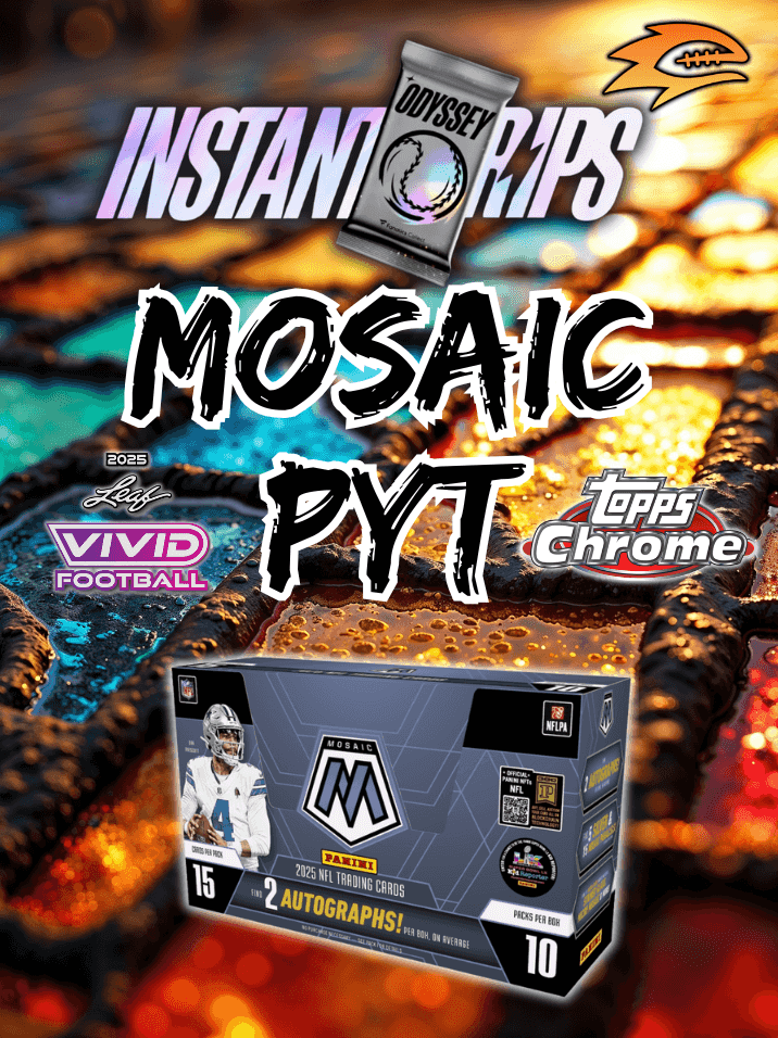 DGN Sports Cards - MOSAIC PYT + INSTANT RIPS + TOPPS CHROME PYT W/ZENNY ...