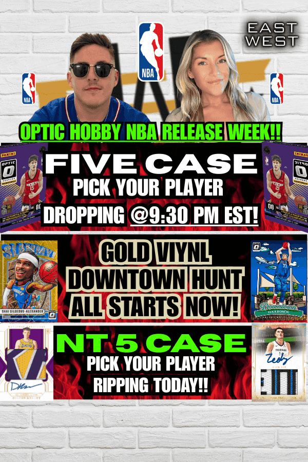 East West Sports Cards - NATIONAL TREASURES 5 CASE RIP + OPTIC HOBBY ...