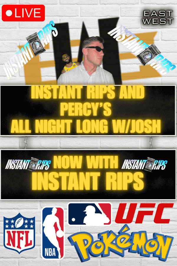 East West Sports Cards - INSTANT RIPS AND PERCY'S W/EASTWEST JOSH on ...