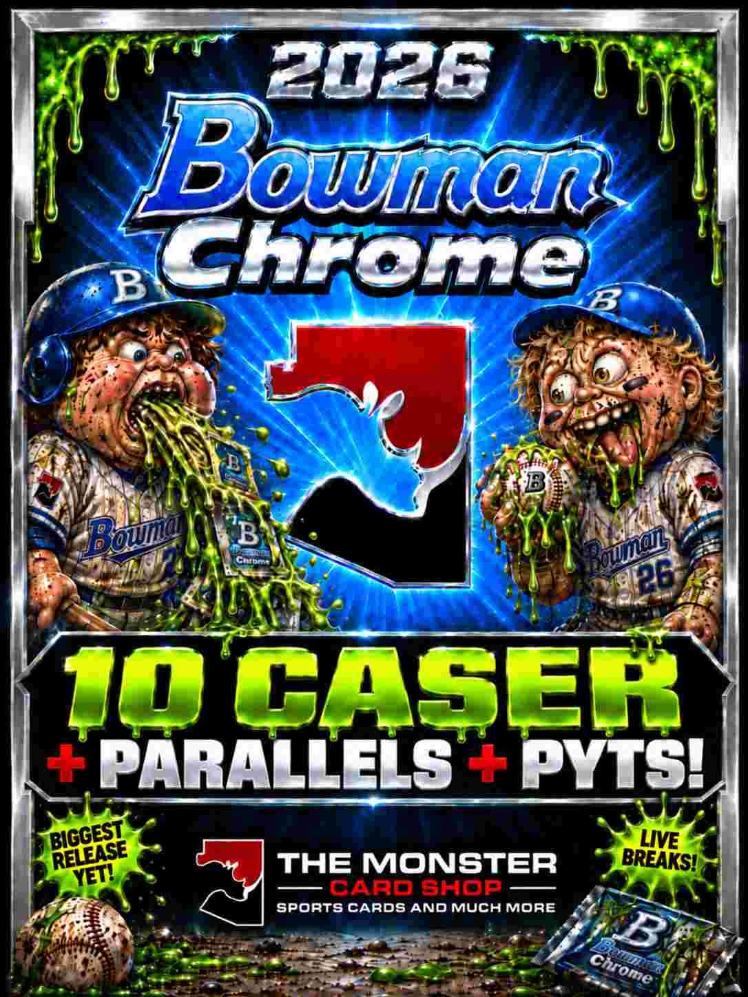 The Monster Card Shop - BOMWAN CHROME MADNESS WITH MONSTER