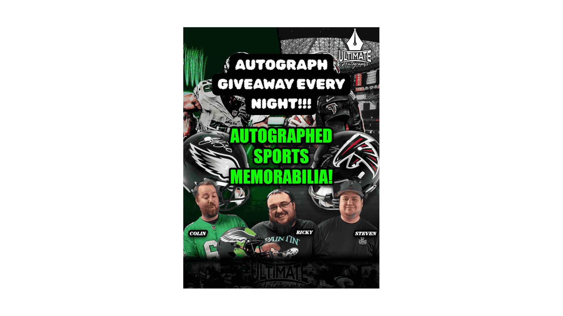Ultimate Autographs - GIVEAWAY! + Friday Morning Breakin' W/Reign Man ...