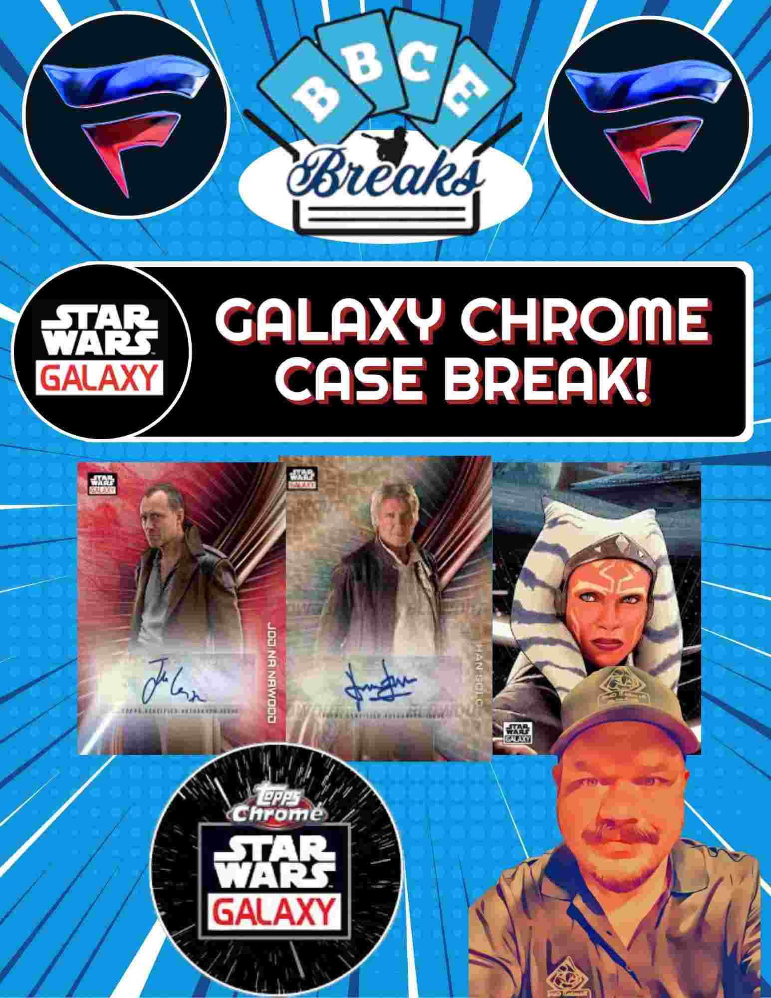 BBCE - TAKING OFFERS ON STAR WARS CHROME GALAXY RIPS! on Fanatics Live