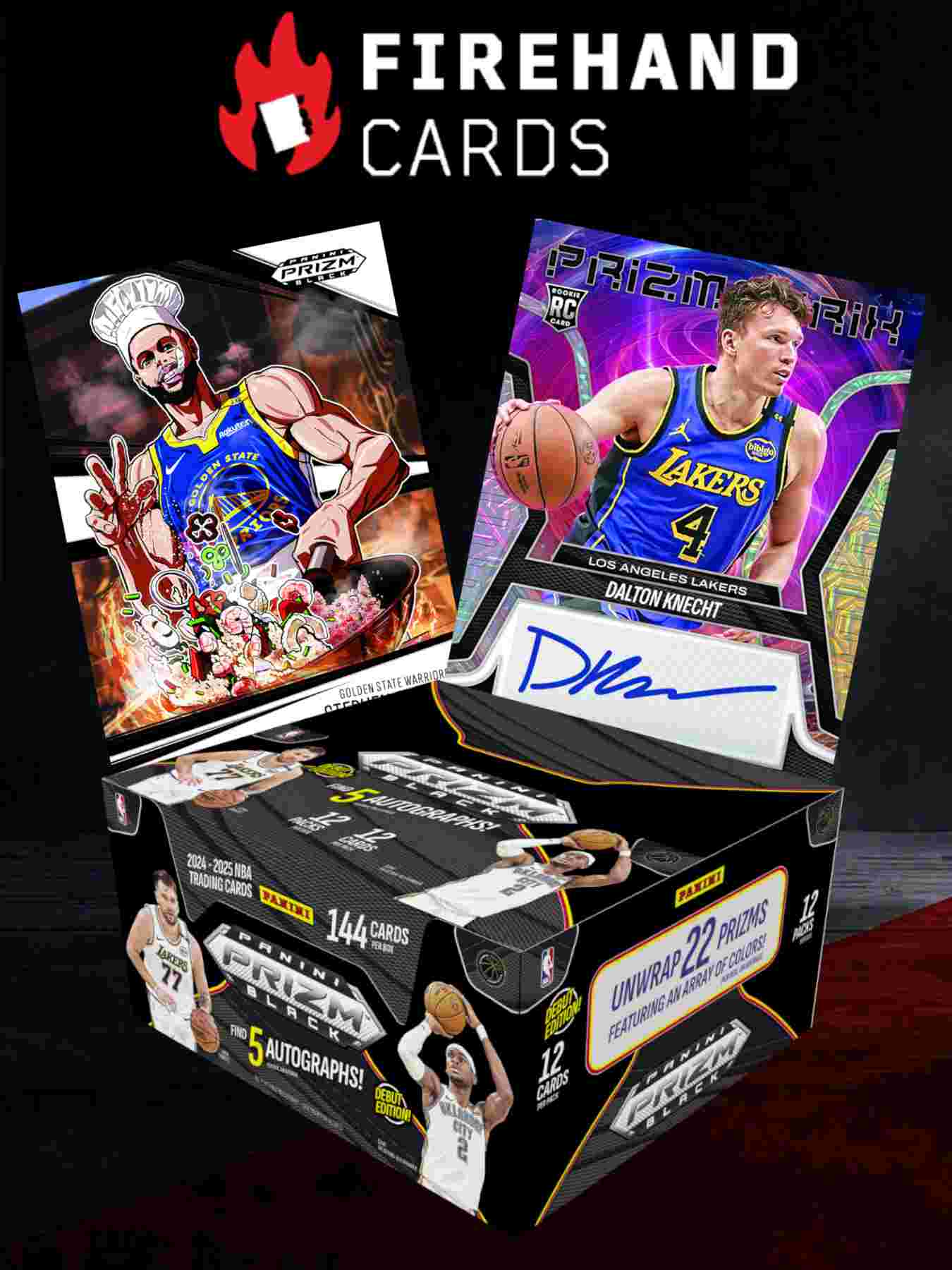 Firehand Cards - 9 LEFT! PRIZM BLACK BKB 🏀 CASE HIT LIVE on Fanatics Live