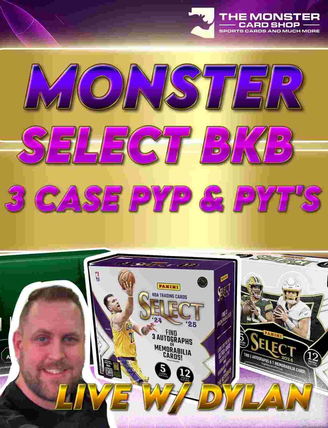 The Monster Card Shop - SELECT BKB AND FB PYPS, AND HALF CASE PYTS on ...