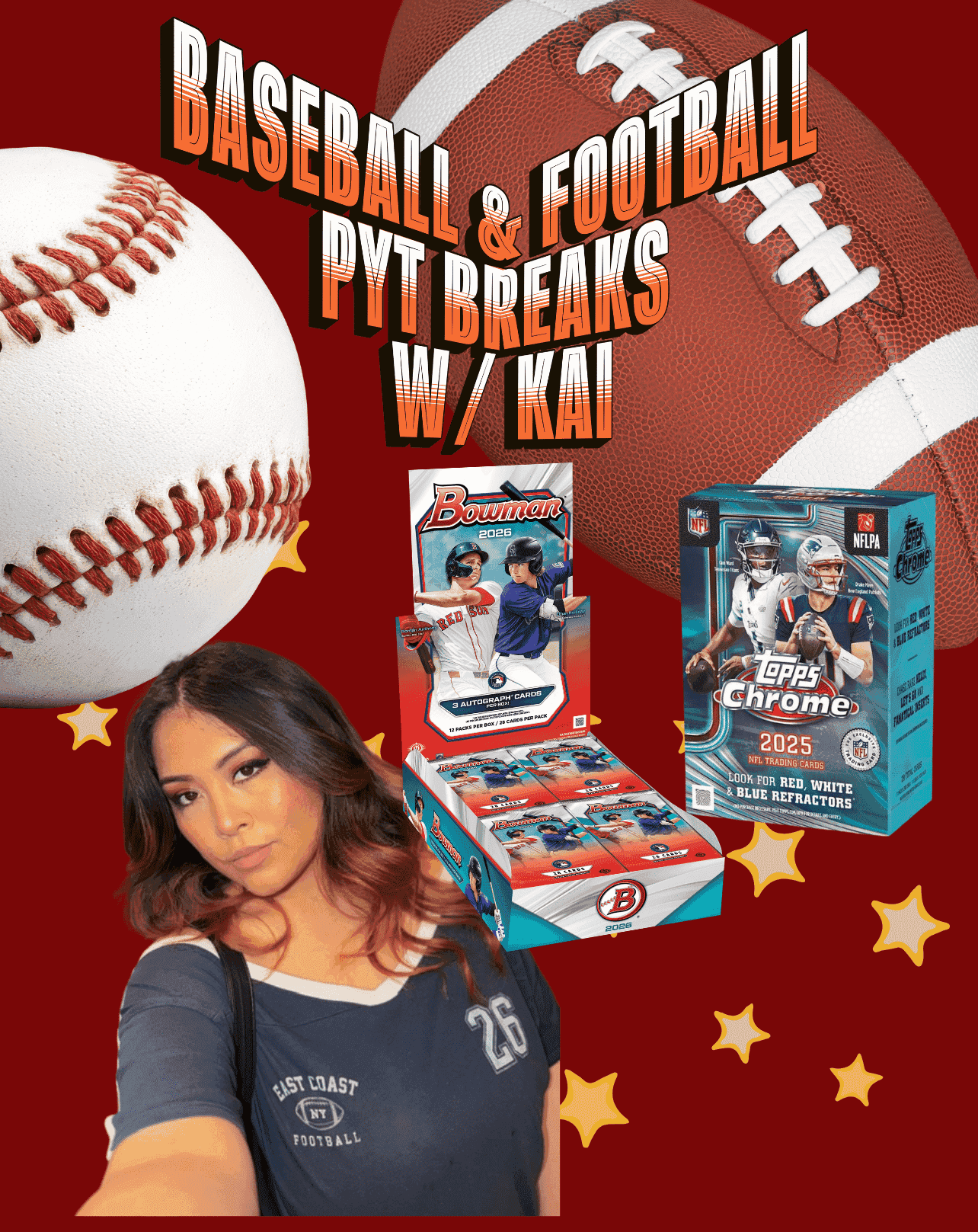 Coach Chris Cards - FINEST FB MIXER PYT & BOWMAN BASEBALL RANDOM