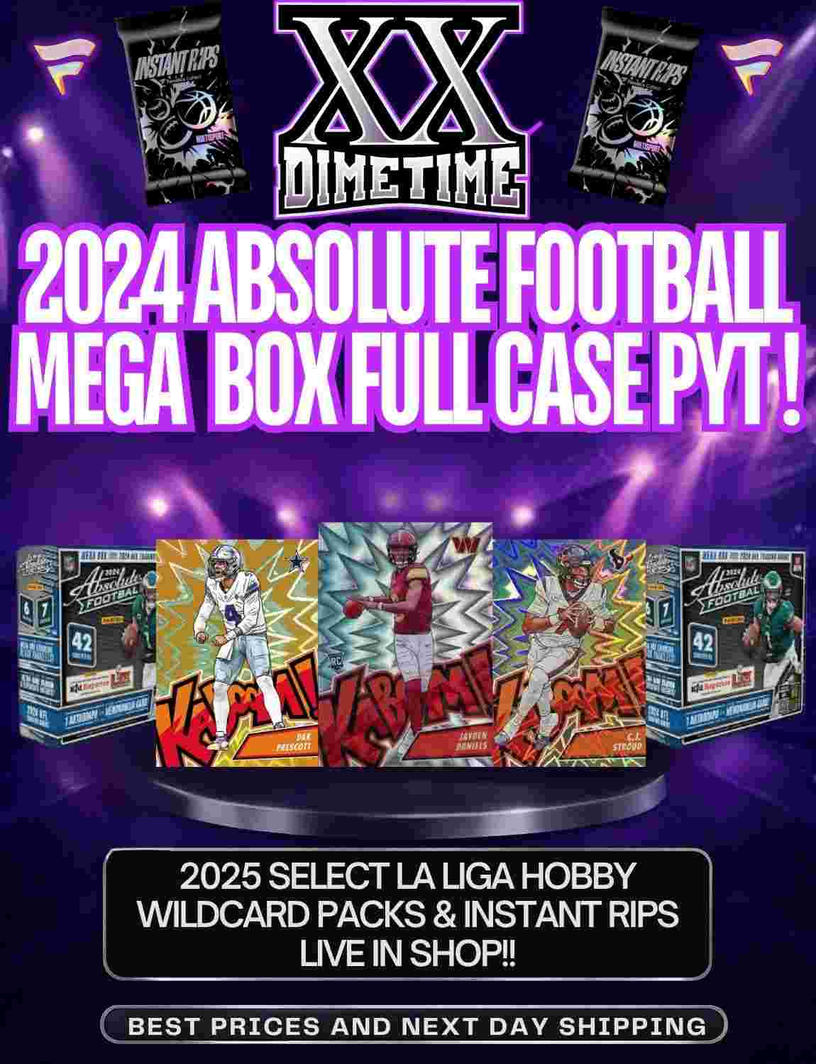 Dimetime Sportscards - 2025 SILHOUETTE FOOTBALL $1 AUCTIONS | 25/26 ...