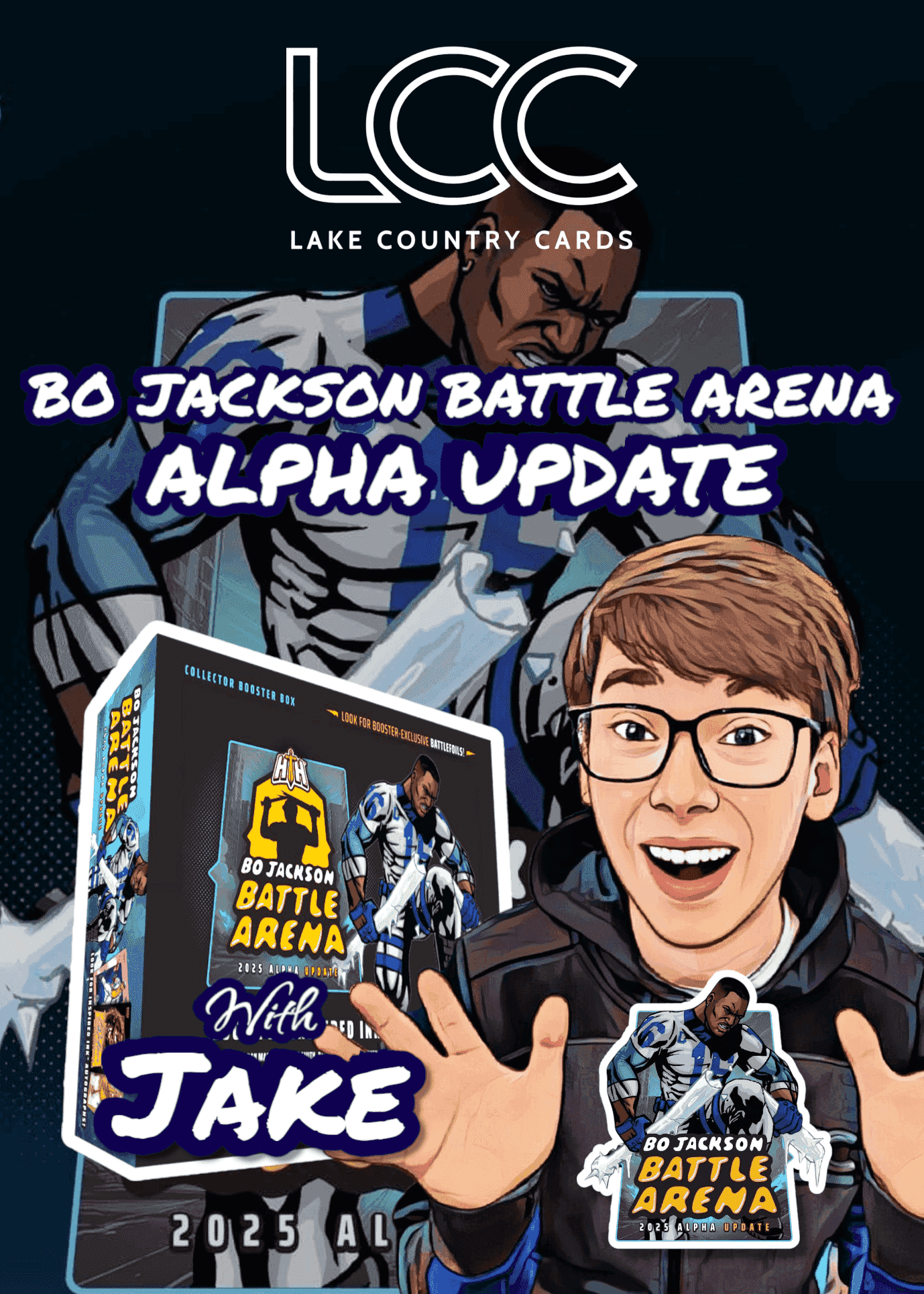Lake Country Cards - Bo Jackson Battle Arena Alpha Update w/ Jake on Fanatics Live Lake Country Cards - Bo Jackson Battle Arena Alpha Update w/ Jake on Fanatics Live