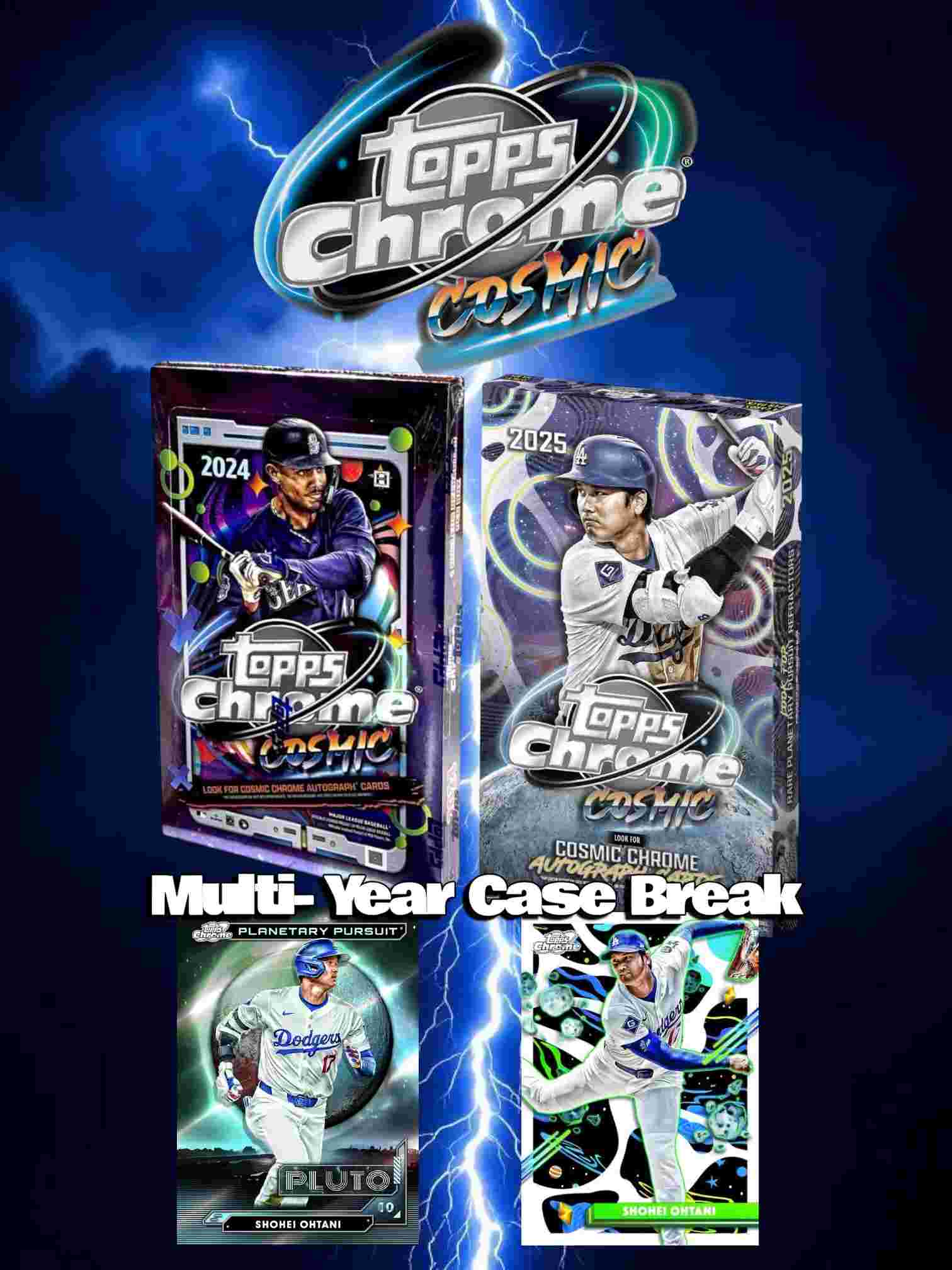 B&B Cards - 2024/2025 cosmic dual case break biggest rip on fanatics on ...