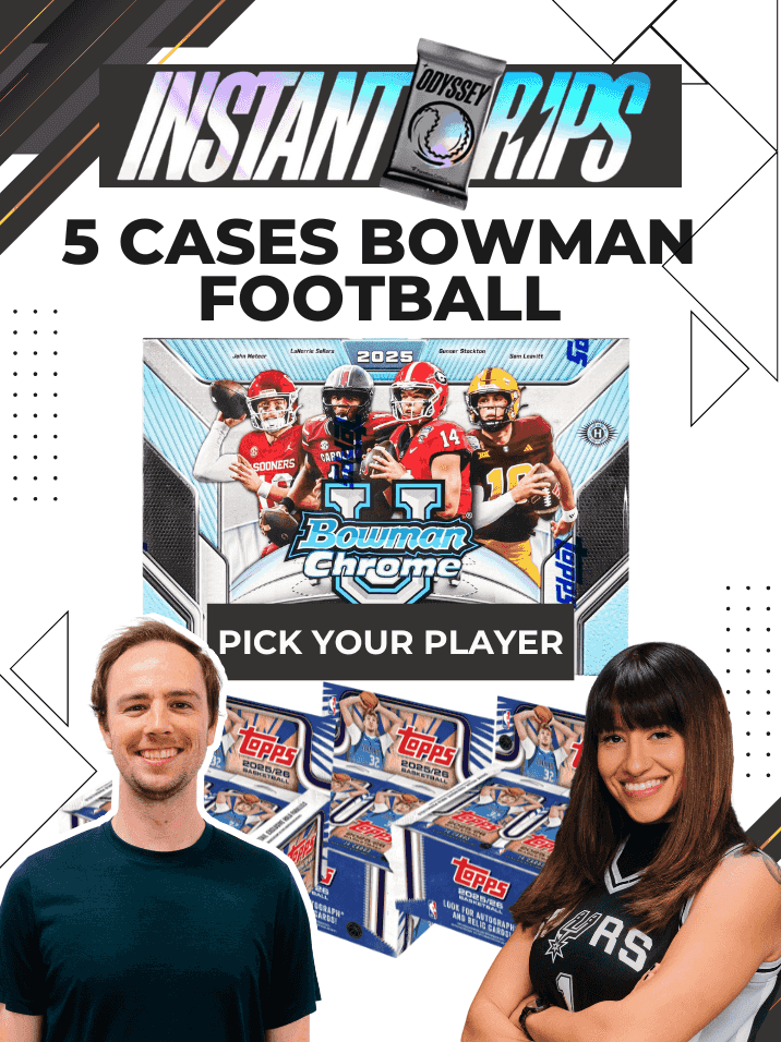 Mama Breaks - INSTANT RIPS - Bowman Football 5 Case Pre Fill + CHROME ...