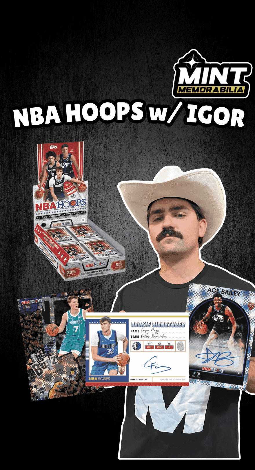 Mint Memorabilia - 2025/26 NBA HOOPS w/ IGOR on Fanatics Live