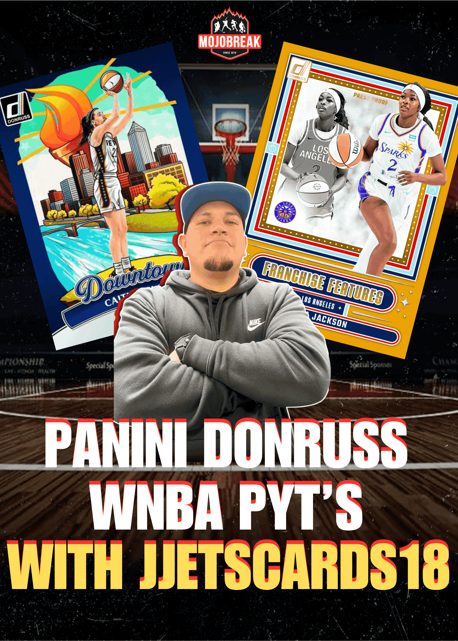 Mojobreak - 4 LEFT! FRESH CASE! PANINI DONRUSS WNBA PYT'S! on Fanatics Live