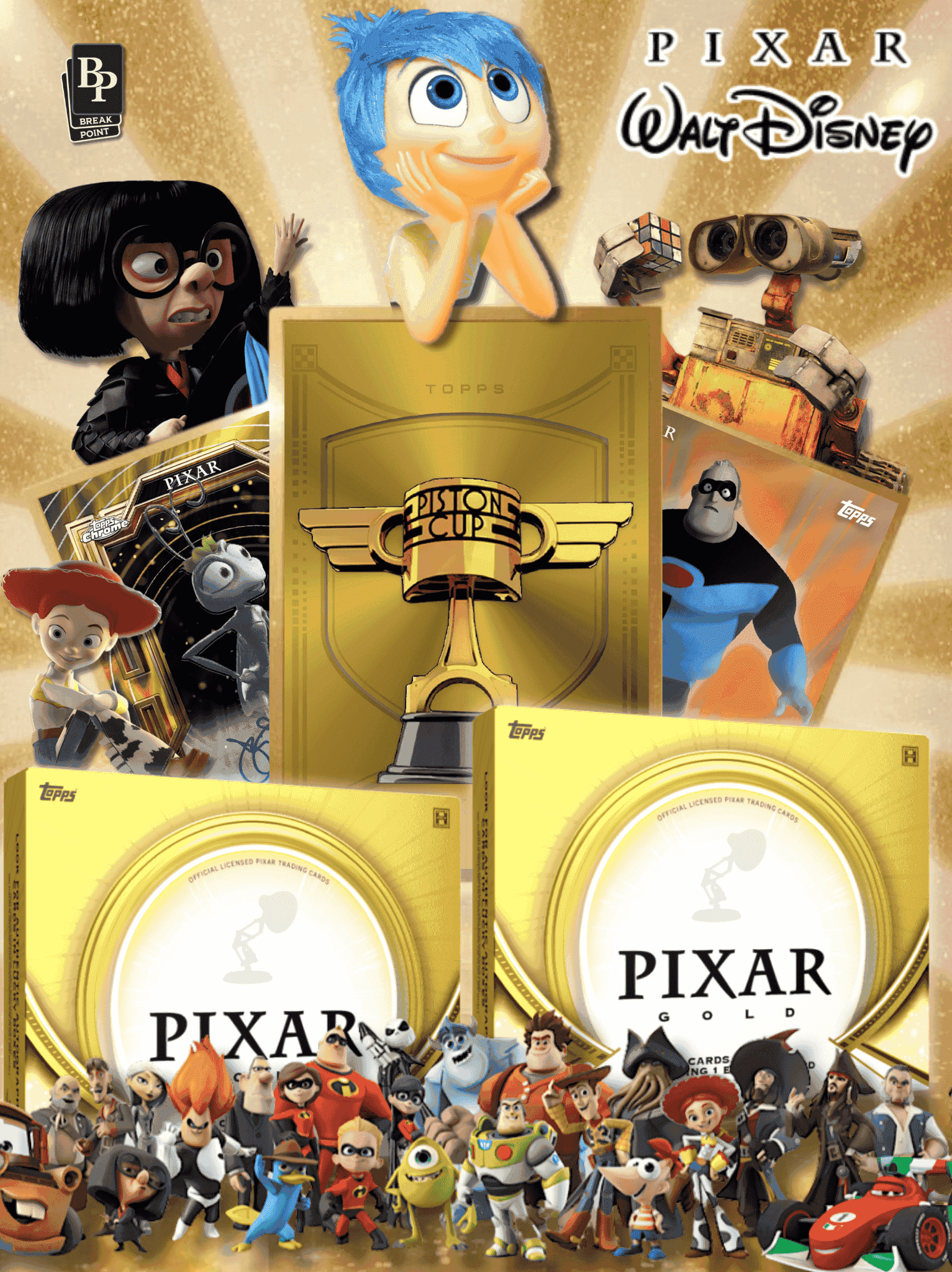 Break Point - 🏆 Last 3 SPOTS PIXAR GOLD CASE BREAKS 💥w/GB on Fanatics Live