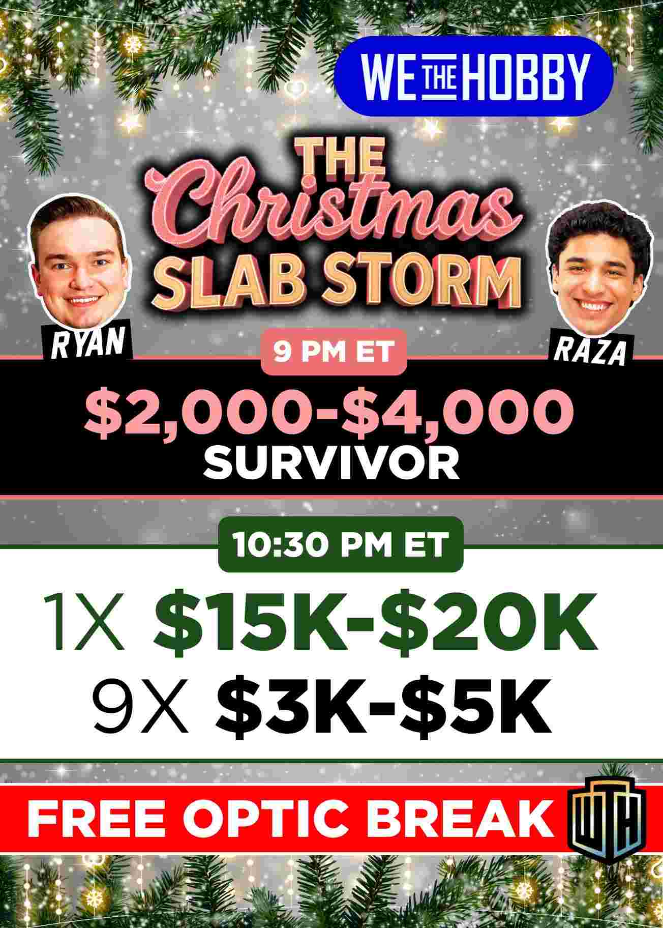 WeTheHobby - YOUR HOLIDAY REPACK DESTINATION!!🎄 on Fanatics Live