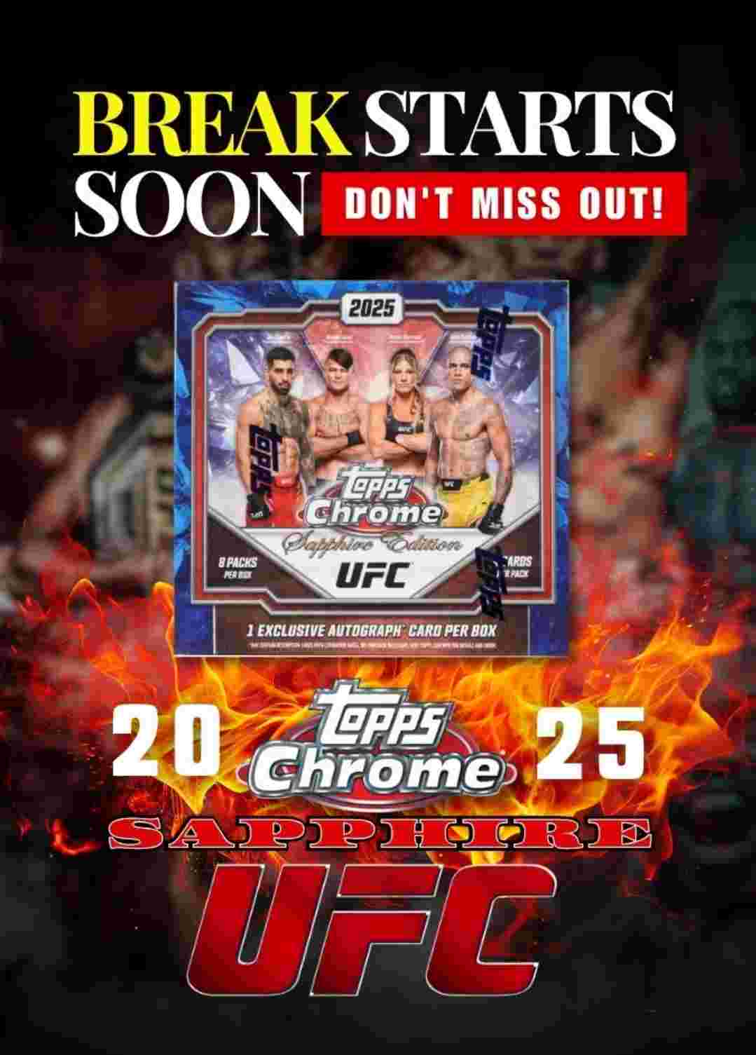 LMS Box Breaks - 2️⃣👊*FIGHTERS REDUCED* UFC SAPPHIRE PYF LETS CLOSE ...