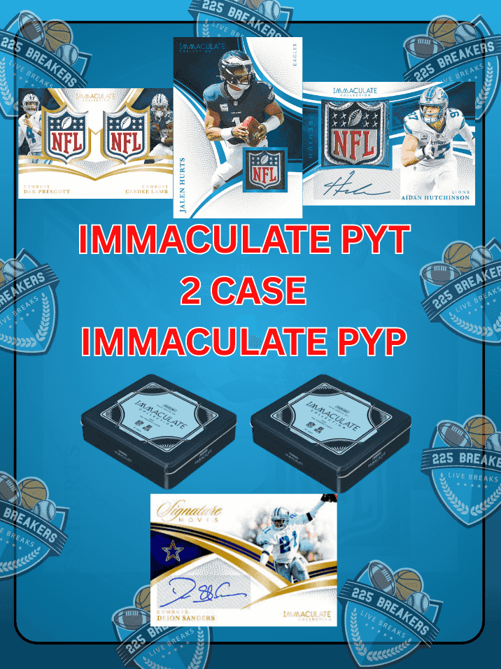 225 Breakers - 3 CASE IMMACULATE PYPS! TOPPS CHROME OLYMPICS on ...