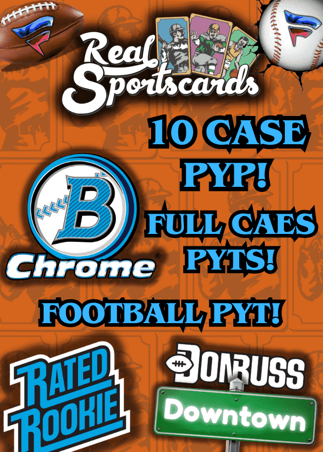 Real Sportscards - Discounted '25 Bowman Chrome 10 Case PYP, Full Case ...