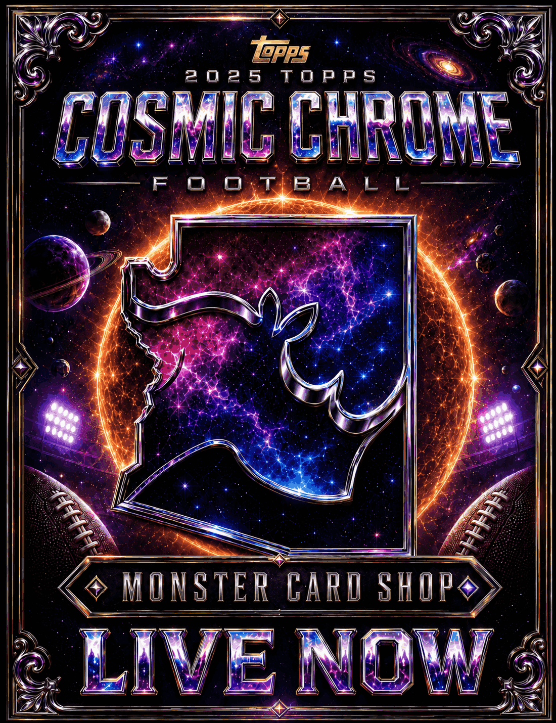 The Monster Card Shop - COSMIC CHROME PARALLELS + MIXERS, AUCTIONS