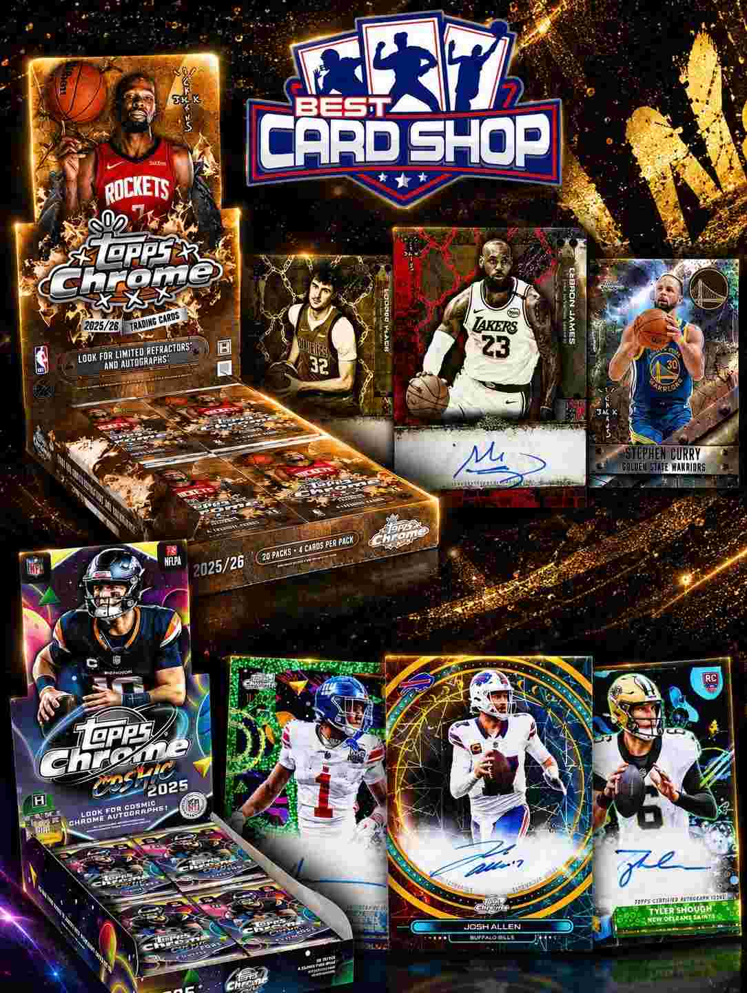 Best Card Shop - VARIETY STREAM! DISCOUNTS! Cosmic WWE & FB