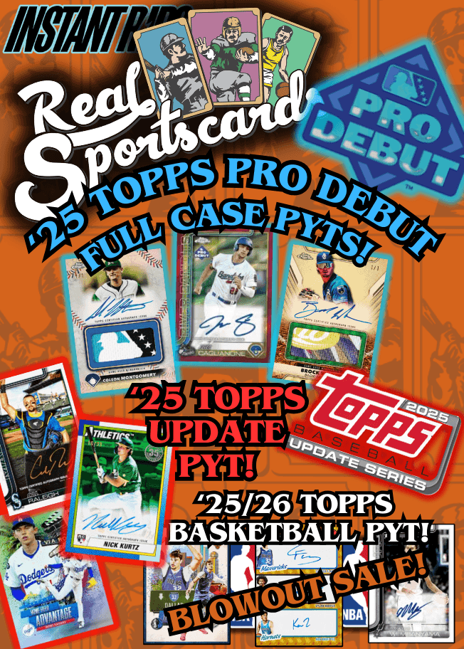 Real Sportscards - Ripping '25 Topps PRO DEBUT PYT / '25 Topps Update ...