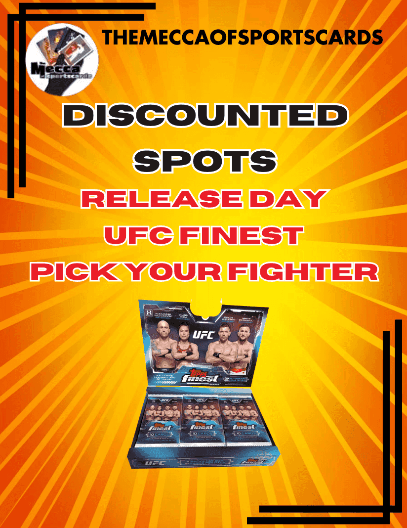 TheMeccaofsportscards - DISCOUNTED UFC FINEST RELEASE DAY! + HUGE ...