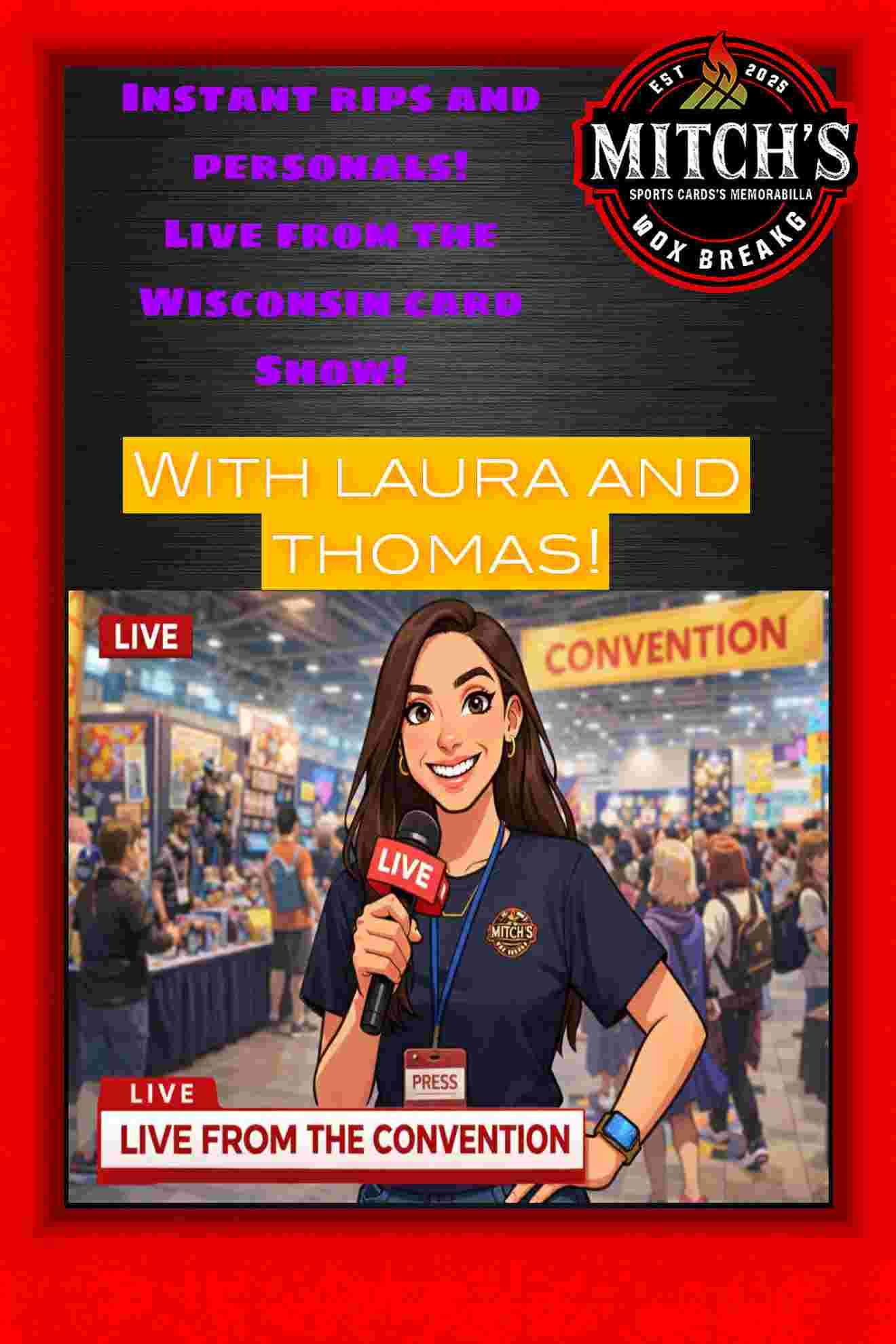 Mitch's Box Breaks - Instant Rips & Personals Live From The Wisconsin ...