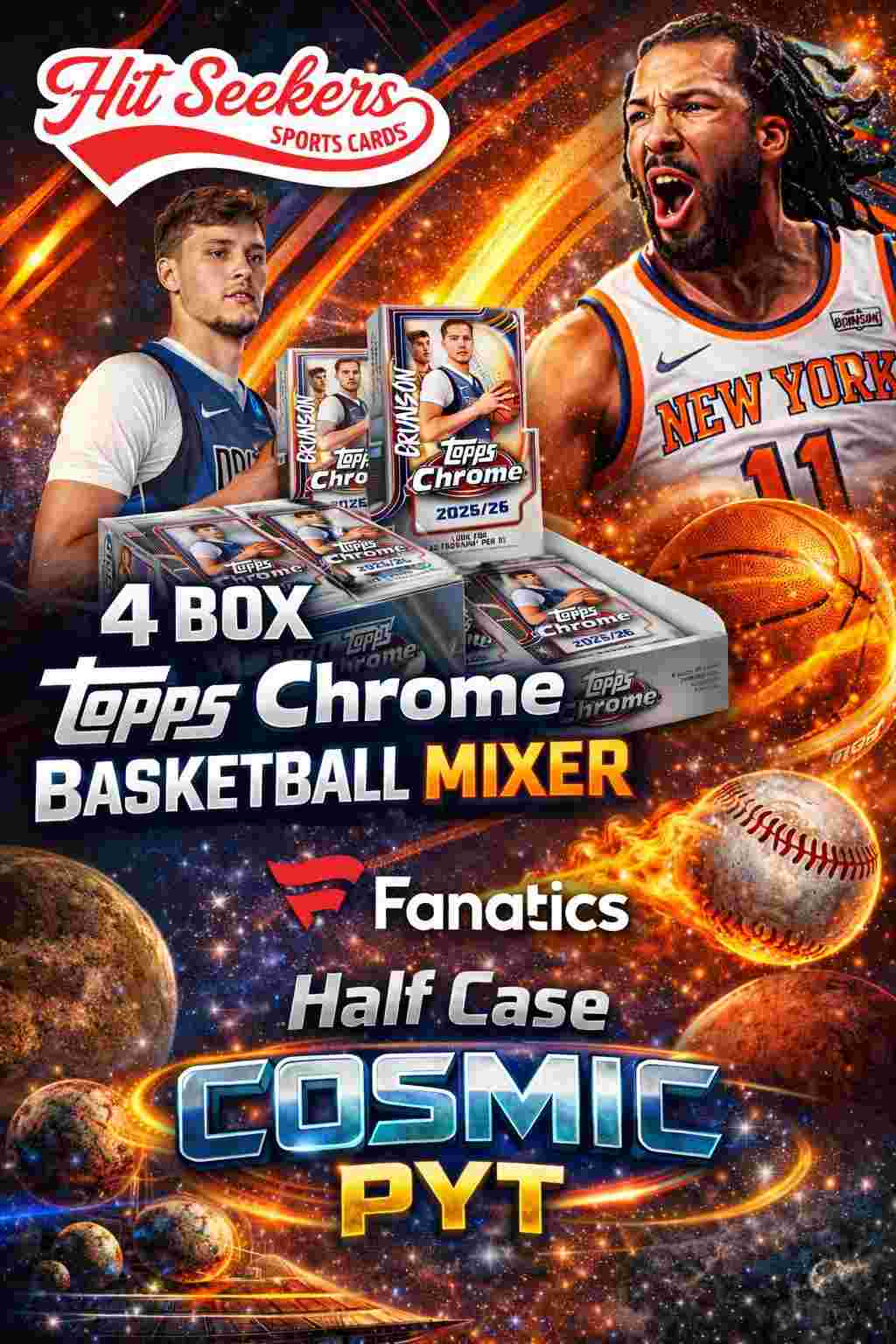 Hit Seekers Sports Cards - Floor Open! Five⭐💥Personals💥Chrome 🏀PYT on ...