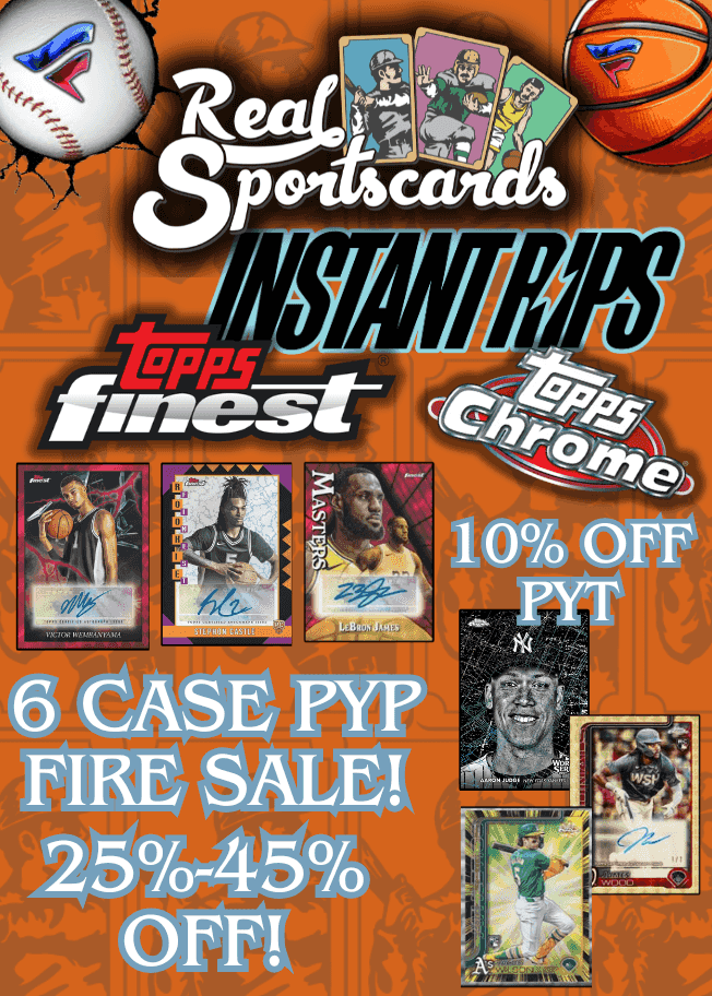 Real Sportscards - Fire Sale in 6 CASE Finest Basketball PYP! Instant ...