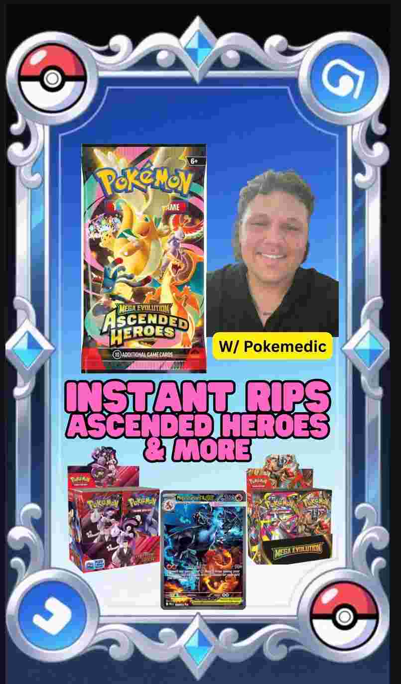 Vita Breaks - Gengar chasing!!!! RTYH, BUNDLES, AND MORE!! on Fanatics Live